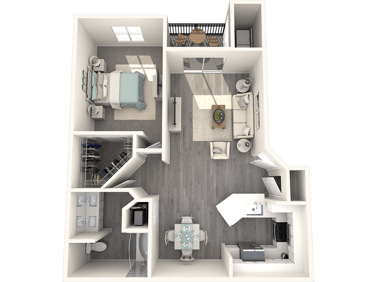 1 bedroom